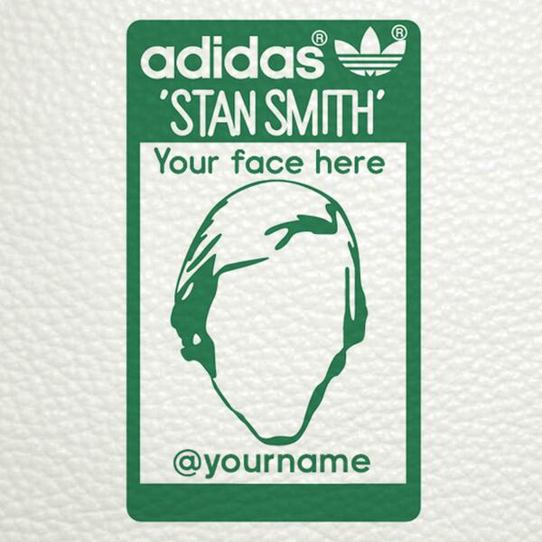 adidas stan smith your face